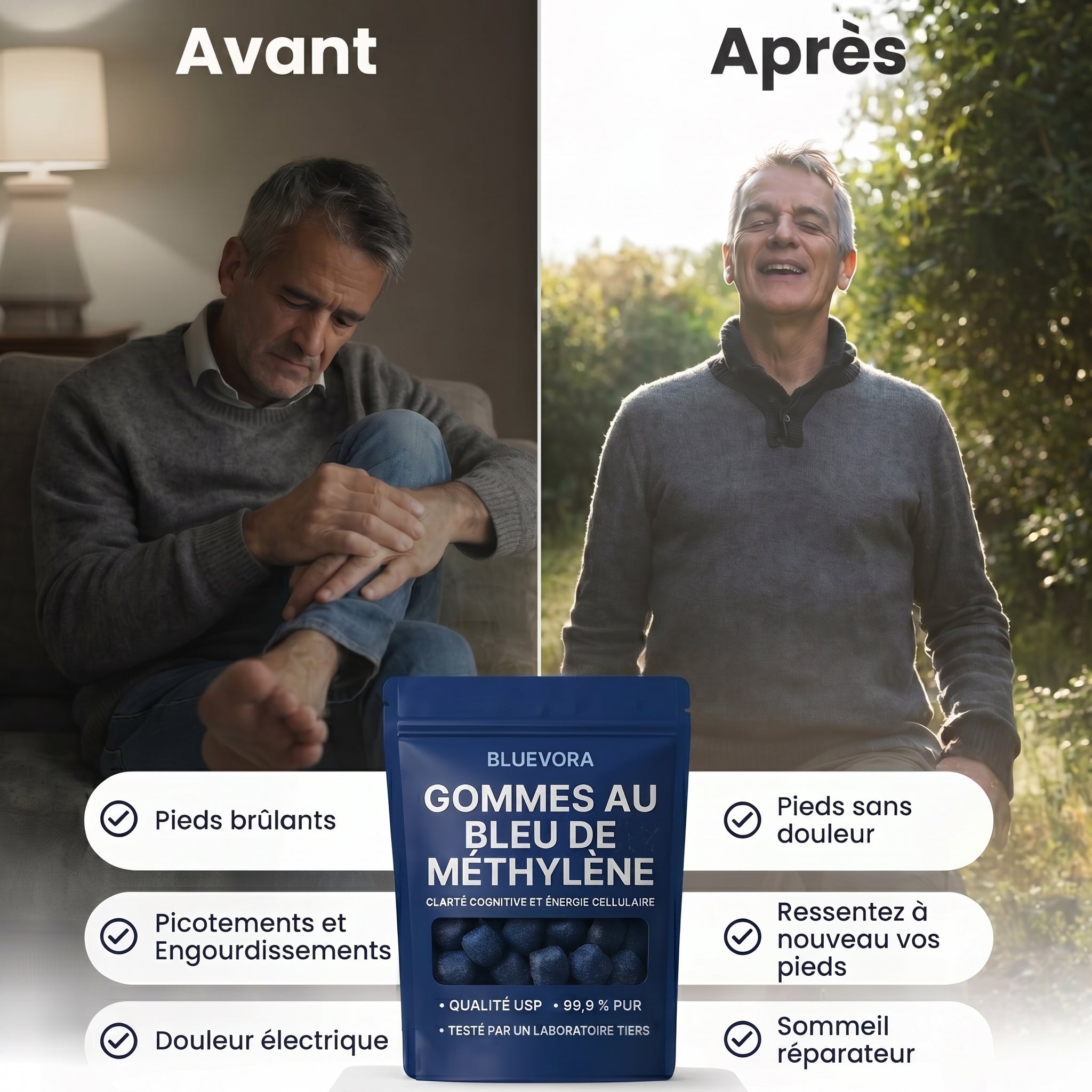 Bluevora - Gummies au Bleu de Methylène
