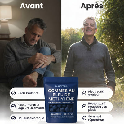 Bluevora - Gummies au Bleu de Methylène